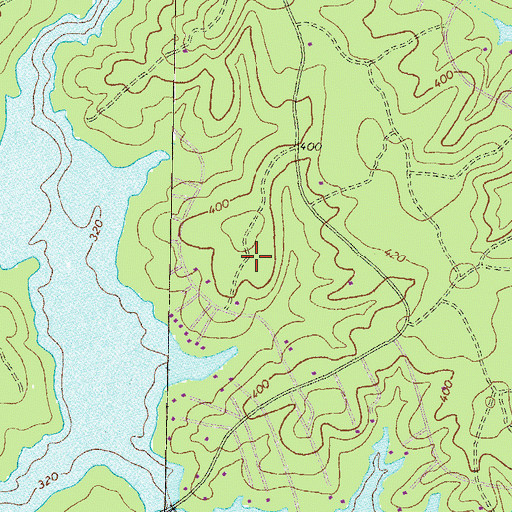 Topographic Map of Gregory Mission (historical), GA