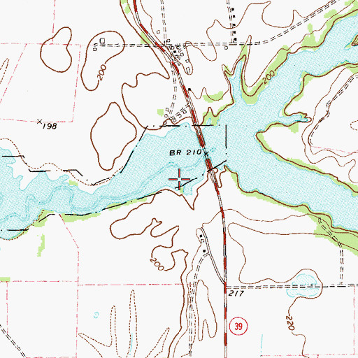 Topographic Map of Florence School (historical), GA