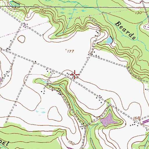 Topographic Map of Eunice School (historical), GA