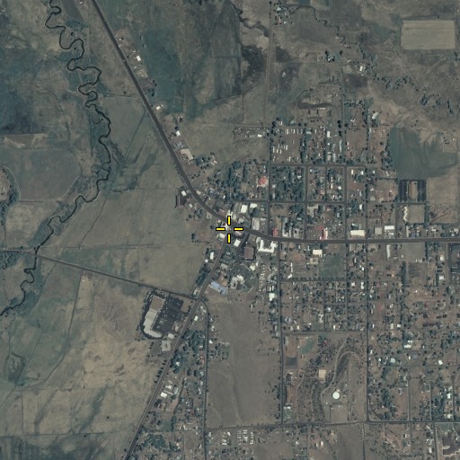 Aerial/Satellite Image of Springerville, AZ