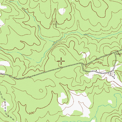 Topographic Map of Stewart - Edwards Cemetery, GA
