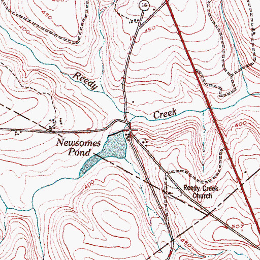 Topographic Map of Hobbs Mill (historical), GA