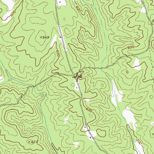 Topographic Map of Limo Church (historical), GA