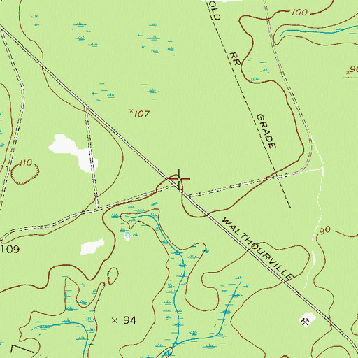 Topographic Map of Smiley (historical), GA