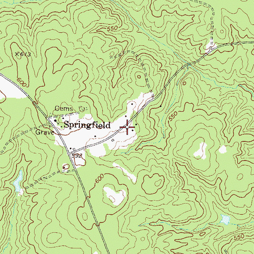 Topographic Map of Camilla-Zack County Life Negro Center (historical), GA