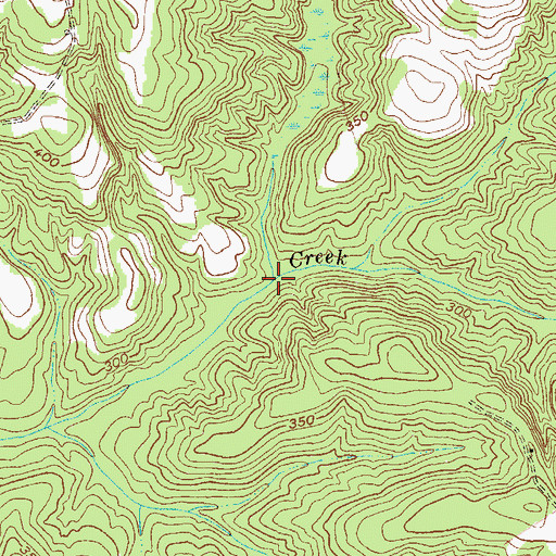 Topographic Map of Doolittle Branch, GA