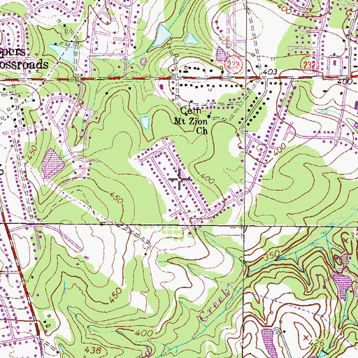 Topographic Map of Smithwyck, GA
