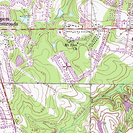 Topographic Map of Smithwyck, GA