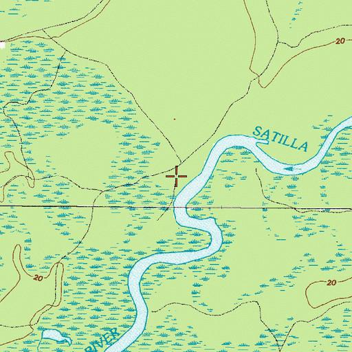 Topographic Map of Buies Camp (historical), GA