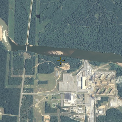 Aerial/Satellite Image of Piney Bluff, GA