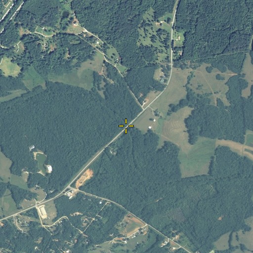 Aerial/Satellite Image of Thomas Bridge, GA