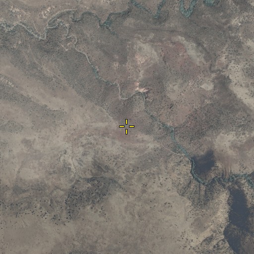 Aerial/Satellite Image of Sunflower Mesa, AZ