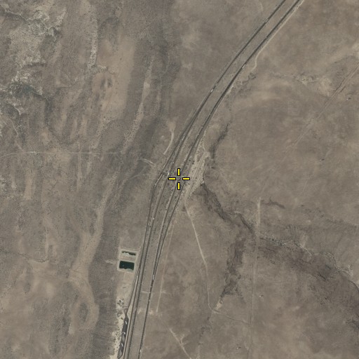 Aerial/Satellite Image of Sunset Point Interchange, AZ