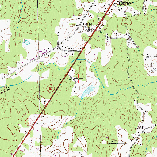 Topographic Map of Arbor Walk, GA