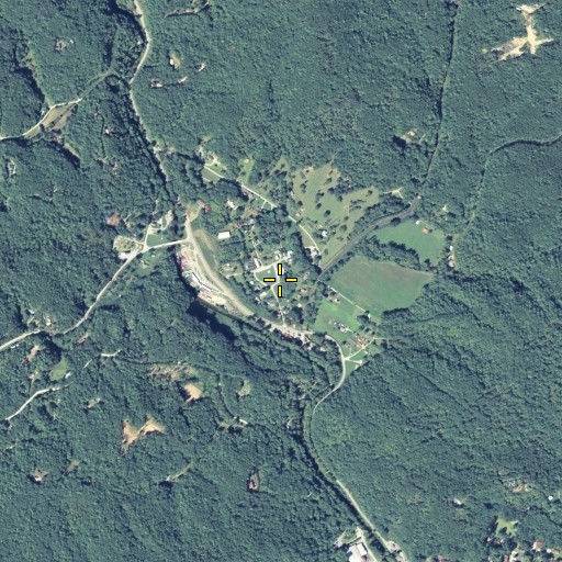 Aerial/Satellite Image of Robertstown School, GA