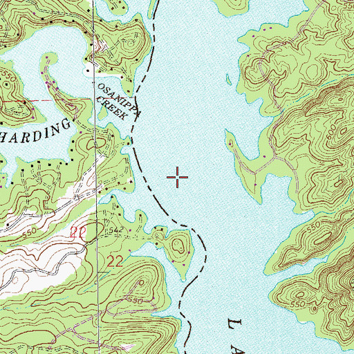 Topographic Map of Hargett Island (historical), GA