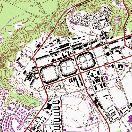 Topographic Map of Woolfolk (historical), GA