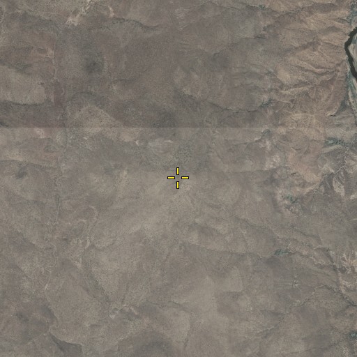 Aerial/Satellite Image of Tangle Peak, AZ