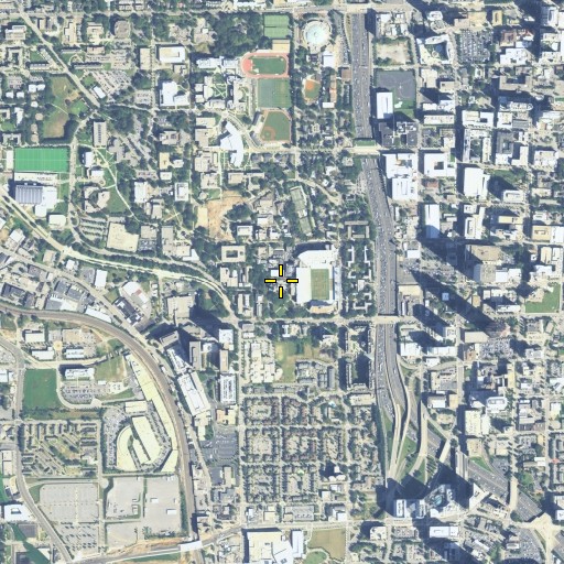 Aerial/Satellite Image of Carnegie Building, GA