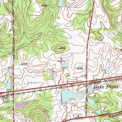 Topographic Map of Pratt and Whitney Aircraft Heliport, GA