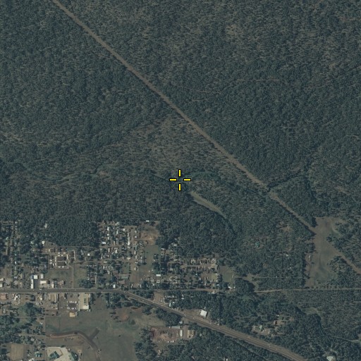 Aerial/Satellite Image of Thompson Creek, AZ