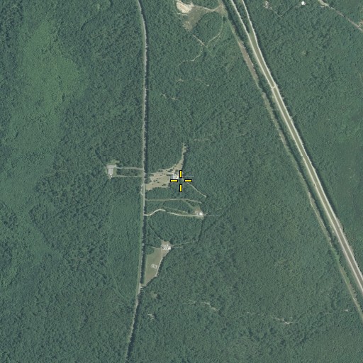 Aerial/Satellite Image of WMAZ-TV (Macon), GA