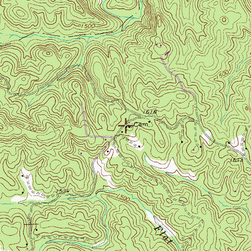 Topographic Map of Seventh Day Adventist School, GA