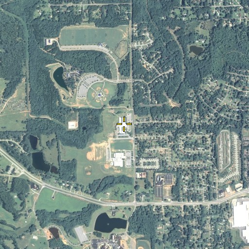 Aerial/Satellite Image of Cowan Road Elementary School, GA