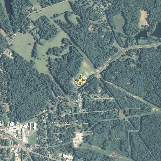 Aerial/Satellite Image of Jackson Road Elementary School, GA