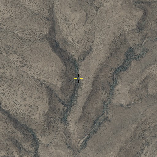 Aerial/Satellite Image of Tin Trough Spring, AZ
