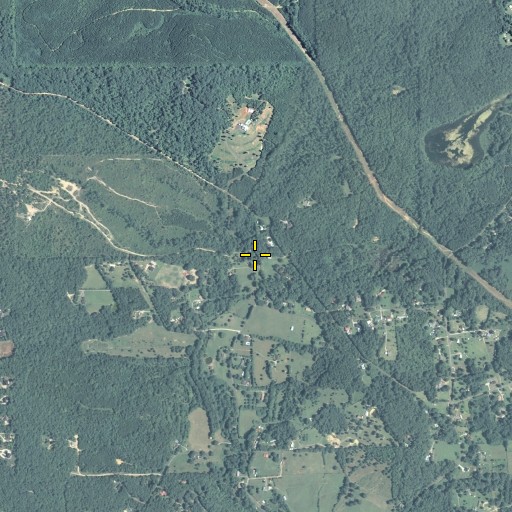 Aerial/Satellite Image of Edwards Spring, GA