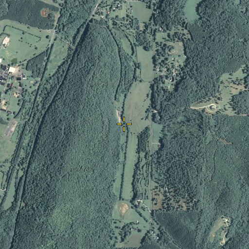 Aerial/Satellite Image of Old Mill Spring, GA