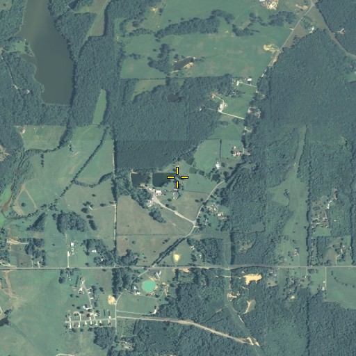 Aerial/Satellite Image of Howard Lake Spring, GA