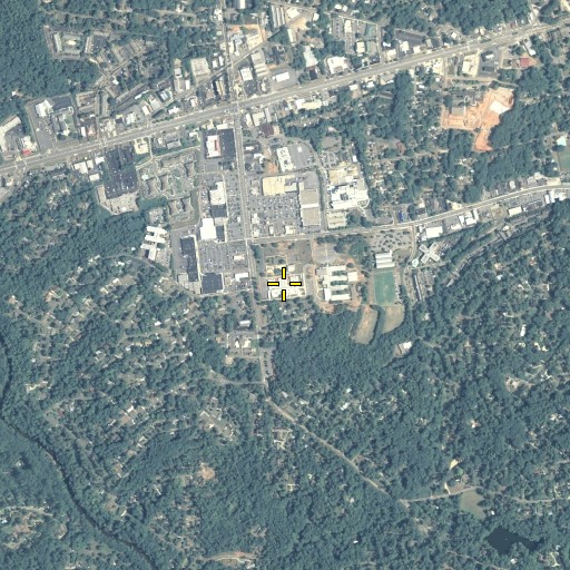 Aerial/Satellite Image of Alps Road Elementary School, GA