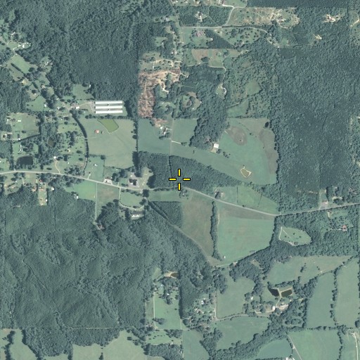 Aerial/Satellite Image of Antioch, GA