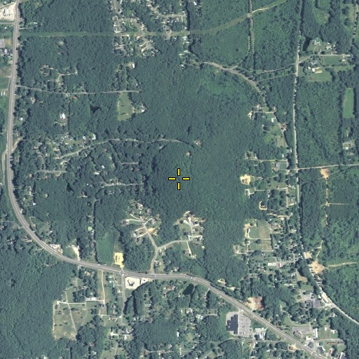 Aerial/Satellite Image of Blue Mountain, GA