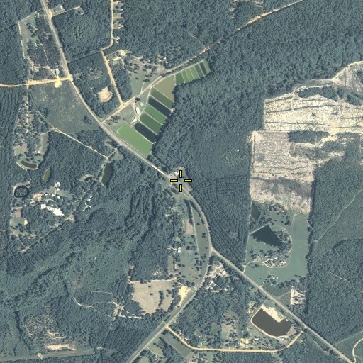Aerial/Satellite Image of Bowens Mill, GA