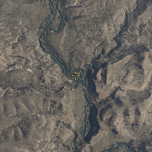 Aerial/Satellite Image of Tule Creek, AZ