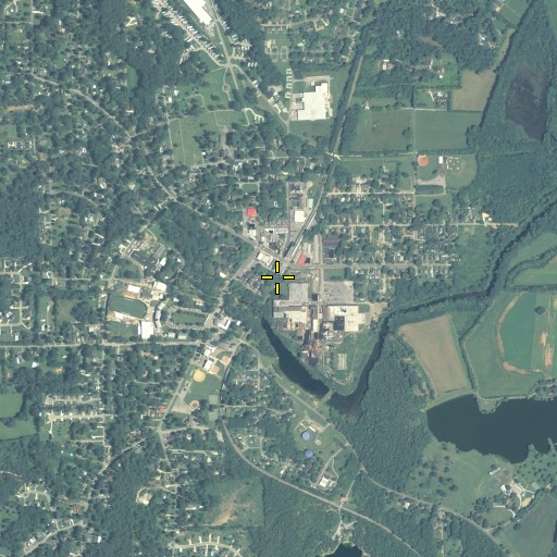 Aerial/Satellite Image of Chickamauga, GA