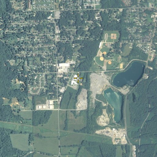 Aerial/Satellite Image of Happy Valley School, GA