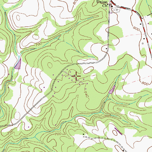 Topographic Map of Cumberland, GA