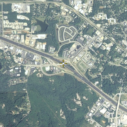 Aerial/Satellite Image of Interchange 41, GA