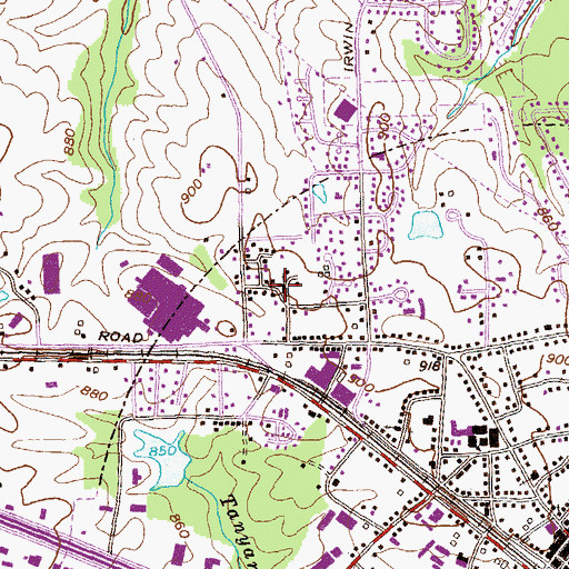 Topographic Map of Pleasant Hill Christian Methodist Episcopal Church, GA