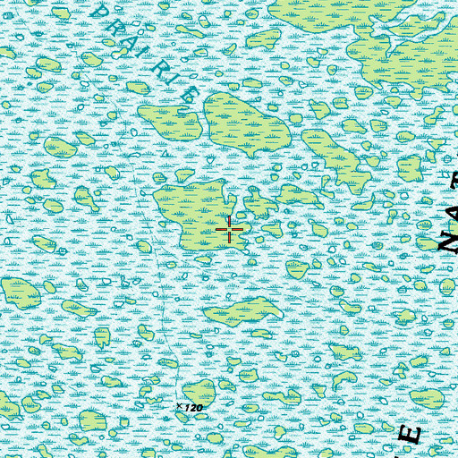 Topographic Map of Galepost Lake, GA