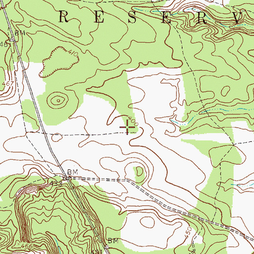 Topographic Map of Phillips School (historical), GA