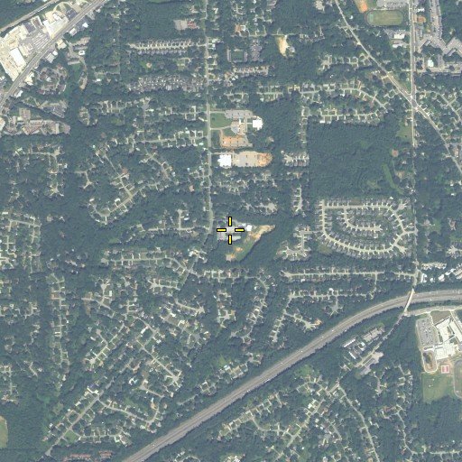 Aerial/Satellite Image of Brockett Elementary School, GA