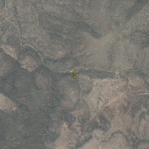 Aerial/Satellite Image of Walnut Spring, AZ