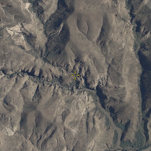 Aerial/Satellite Image of Woods Canyon, AZ