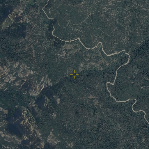 Aerial/Satellite Image of Cunningham Creek, AZ
