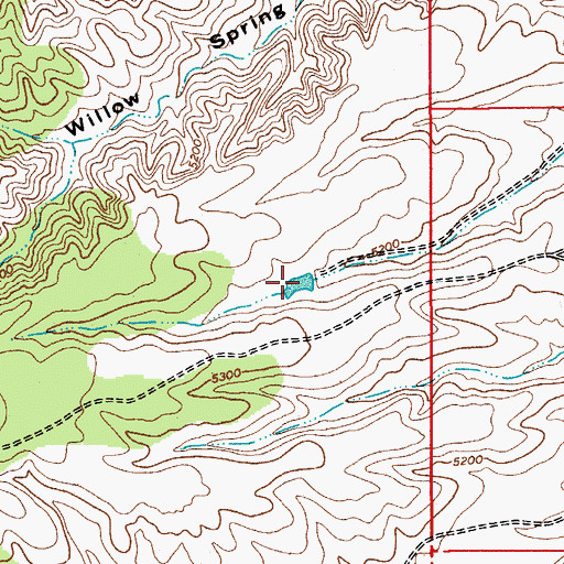 Topographic Map of Apache Tank, AZ